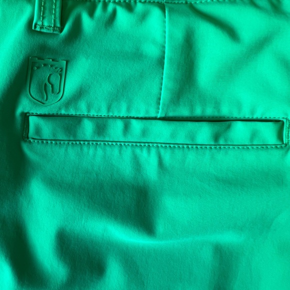Covel men’s Icon 11” inseam short. Golf. Size 38. Green. - Picture 6 of 7